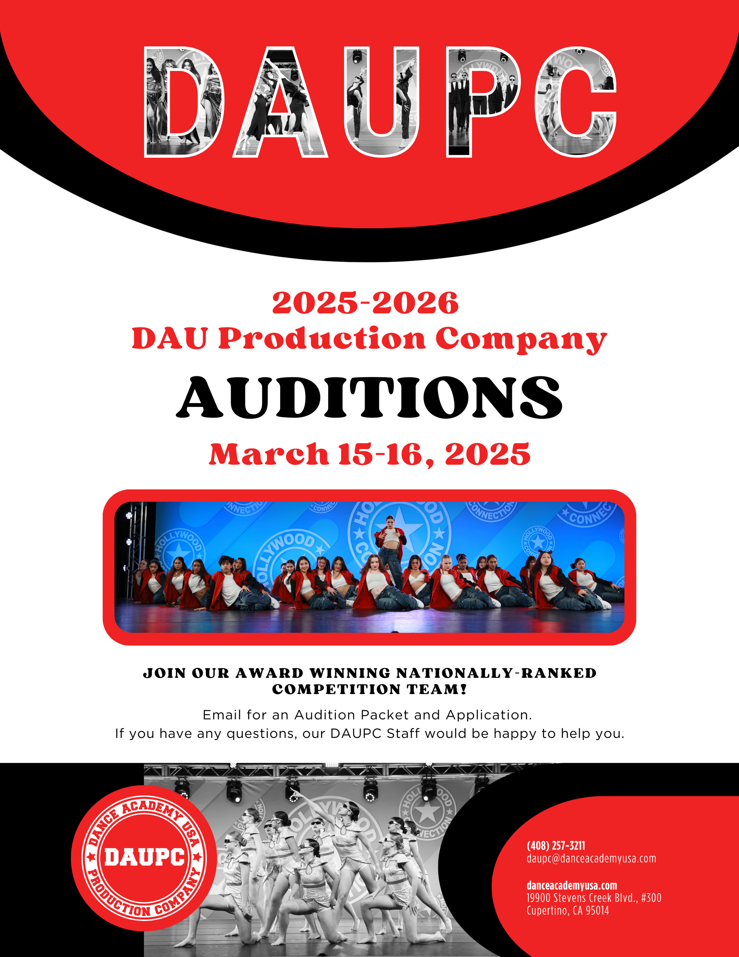 Dance Academy USA Performance Team Auditions