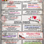 February 2025 Dance Parties at Goldcoast Ballroom