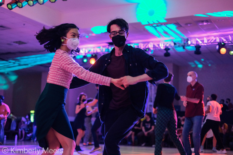 Lindy Focus XIX, December 28, 2021, Asheville, NC. Photograph courtesy of Kimberly Meers.