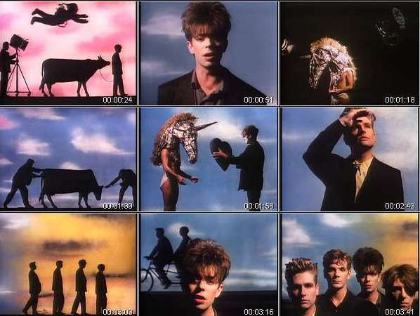 Screenshot from Echo &amp; The Bunnymen 'Bring On The Dancing Horses' music video