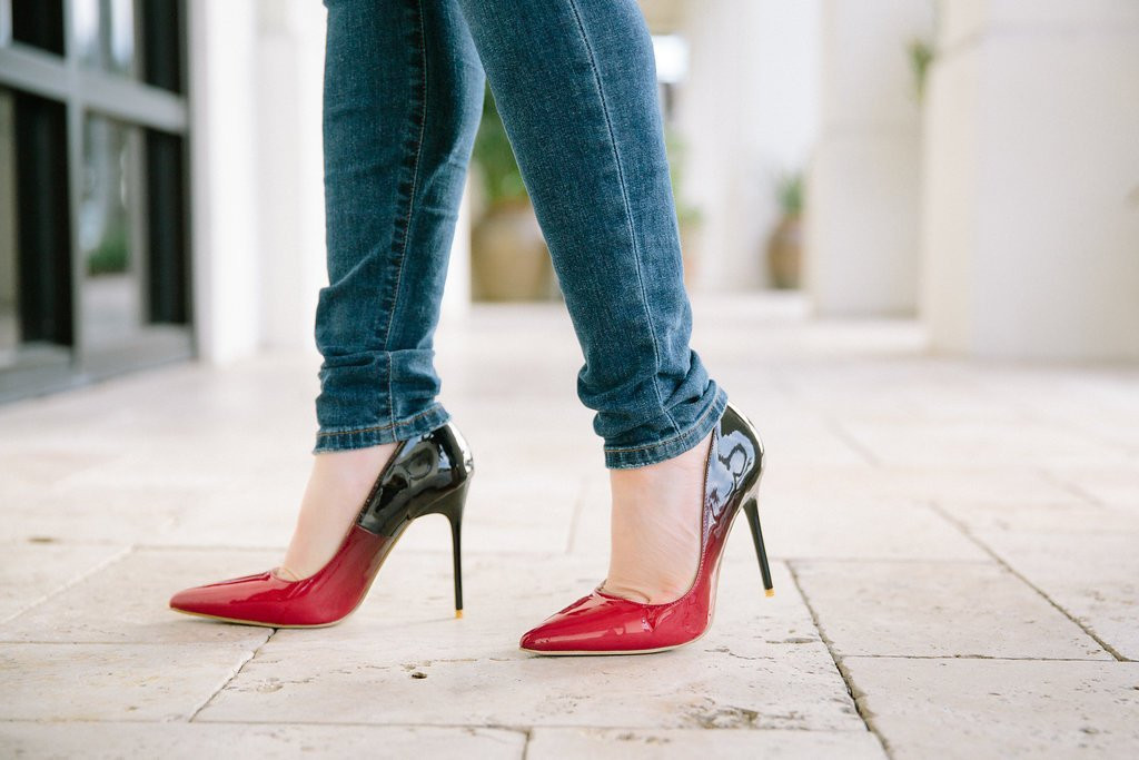 Salsa dancer in heels