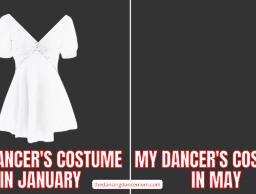 Come to the dark side&quot; meme illustrating the struggle of keeping white dance costumes clean for dance moms.