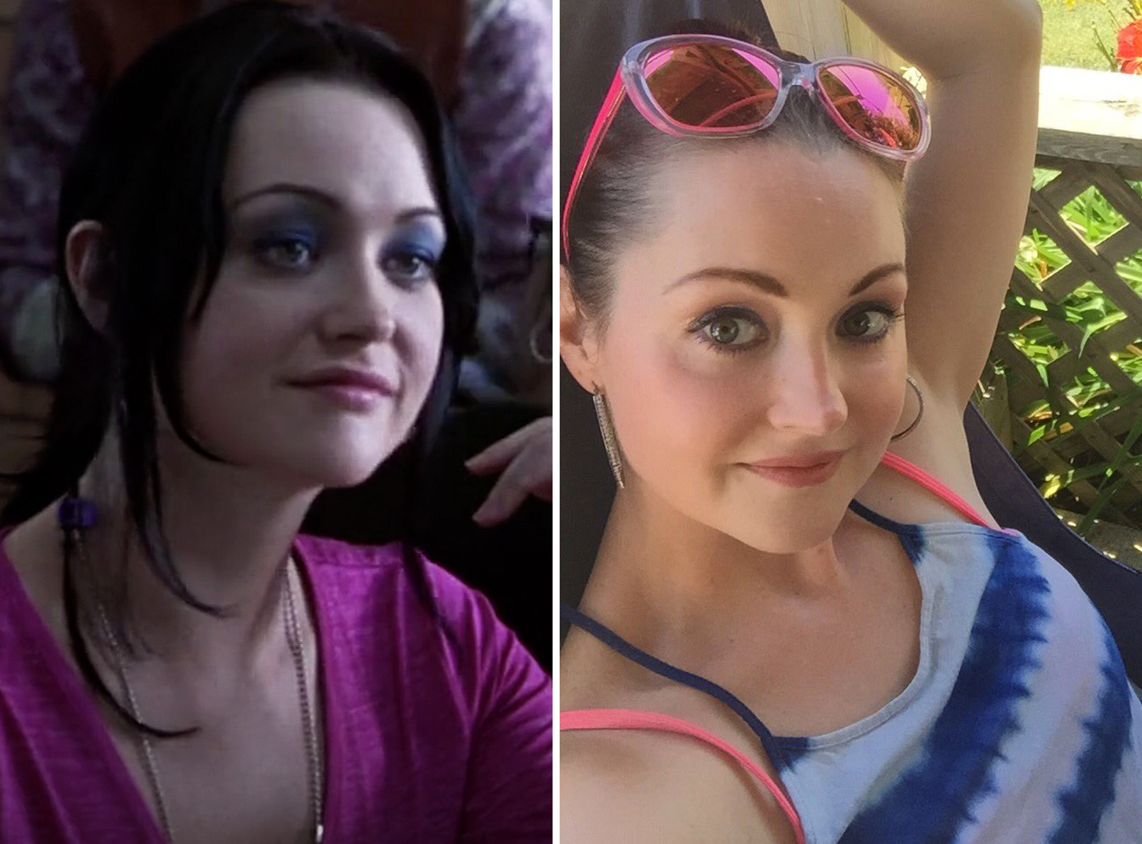 Elisabeth Oas in Save the Last Dance and a recent image, reflecting her career beyond acting