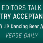 J.P. Dancing Bear, Editor of Verse Daily