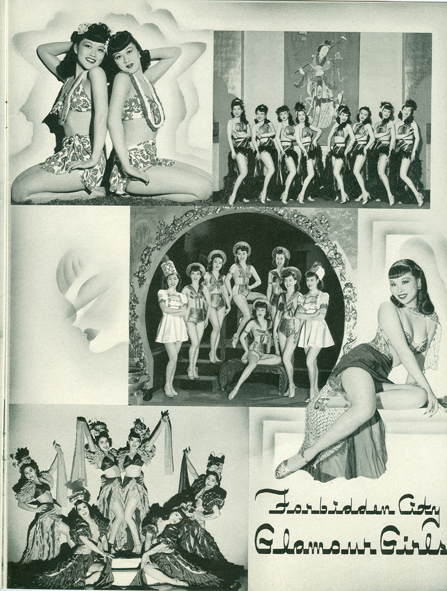 So many gorgeous Glamour Girls, from a Forbidden City souvenir program.