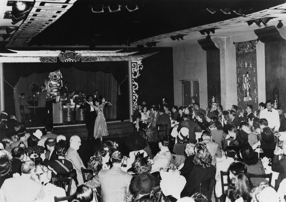 Forbidden City Nightclub Interior circa 1940s