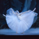 Dancers in Giselle rehearsal at Oregon Ballet Theatre, showcasing ballet performance in Chicago