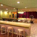 Spacious Showroom at Danzhaus Dance Center, perfect for large dance classes and events.