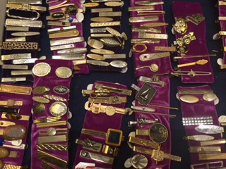 Necktie accessories at All The Shiny Things, small details to enhance men's swing dance outfits.
