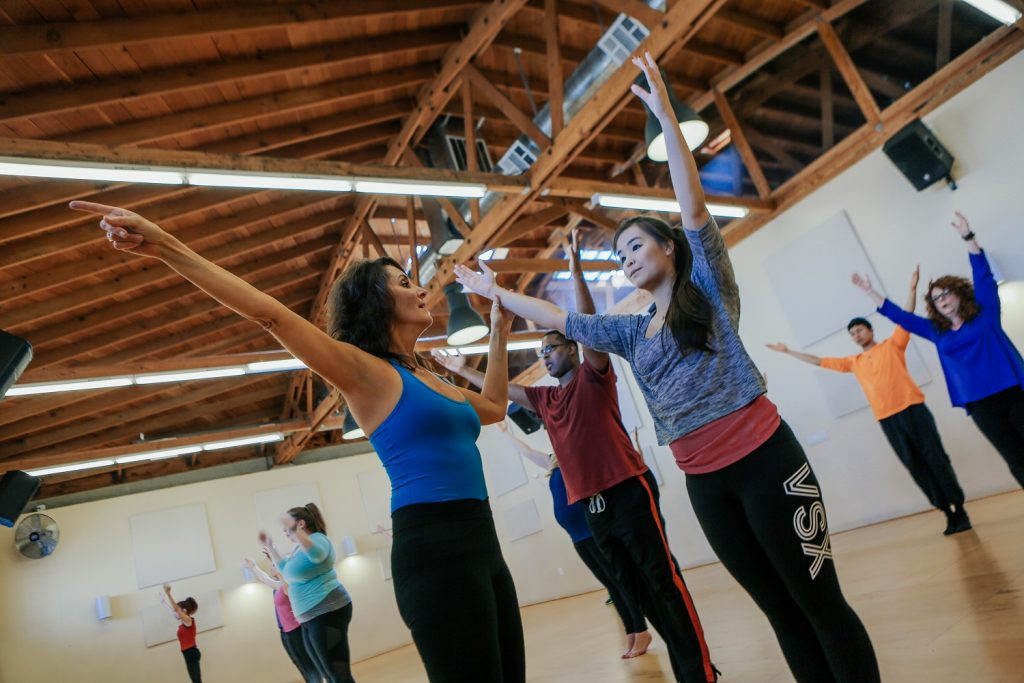 Maria Del Bagno teaching at danceCREATE - Inspiring students with her passion and expertise.