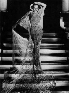 Joan Crawford in glamorous pose