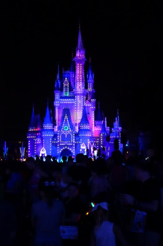 Crowds at Mickey's Not-So-Scary Halloween Party