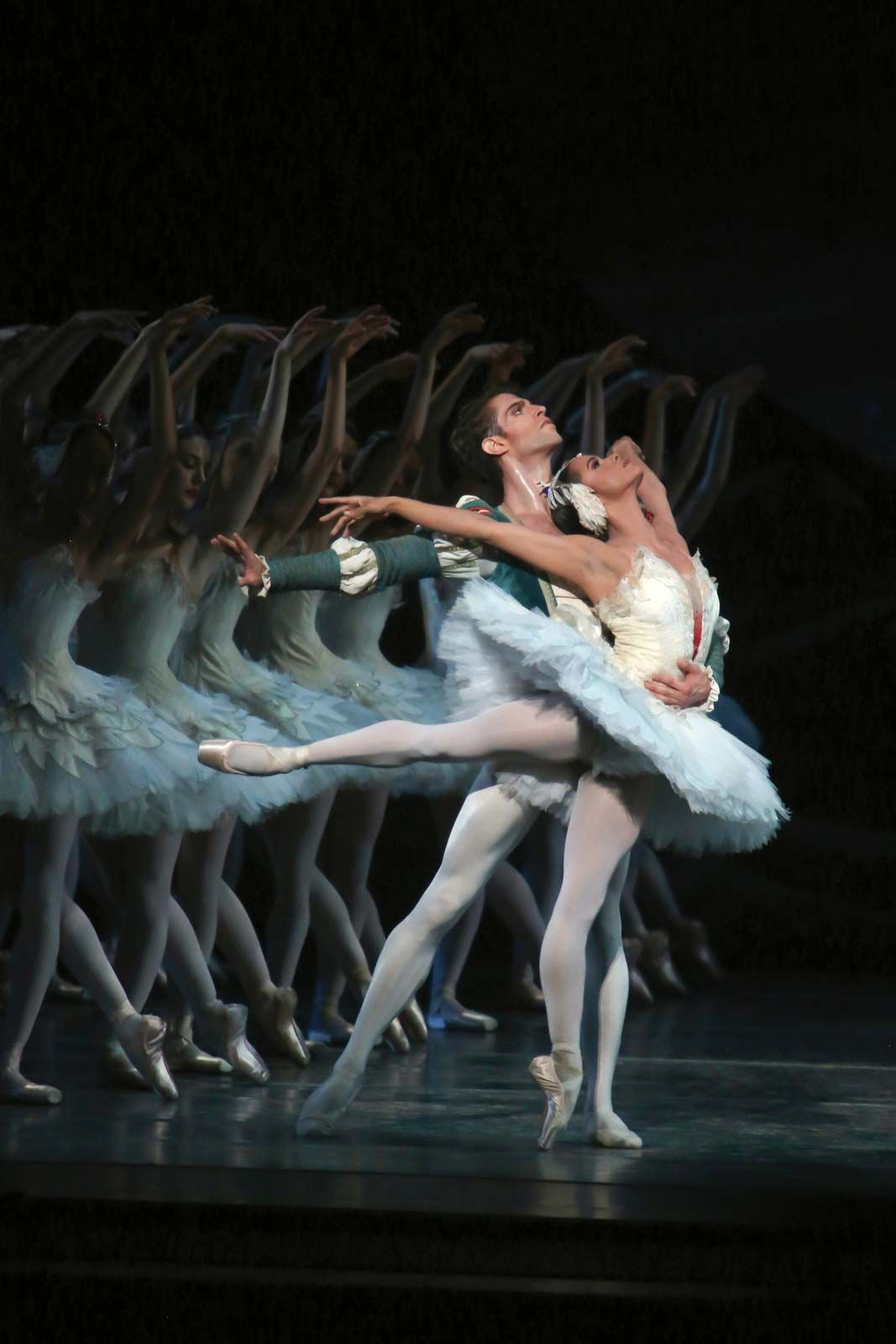 Misty Copeland and James Whiteside performing Swan Lake, showcasing ballet as a skilled and expressive dance form
