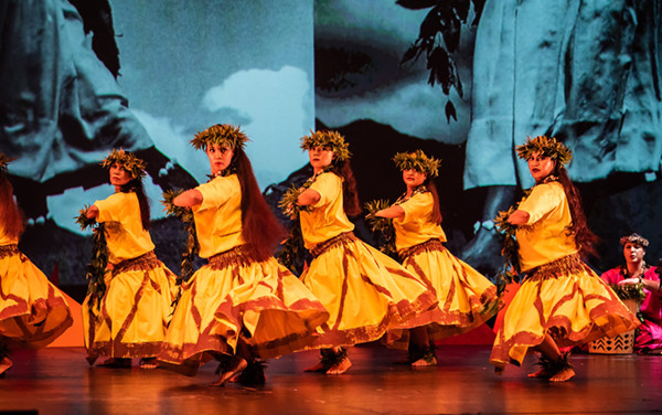 Patrick Makuakakane 3 Photo depicting Patrick Makuakāne in traditional attire, emphasizing the heritage of Hawaiian dance