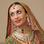 Shemoni Parekh, Artistic Director of Kruti Dance Academy, in a dynamic Bharatanatyam pose, showcasing her expertise and passion for Indian classical dance