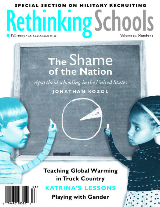 Rethinking Schools Volume 20, No.1 Cover