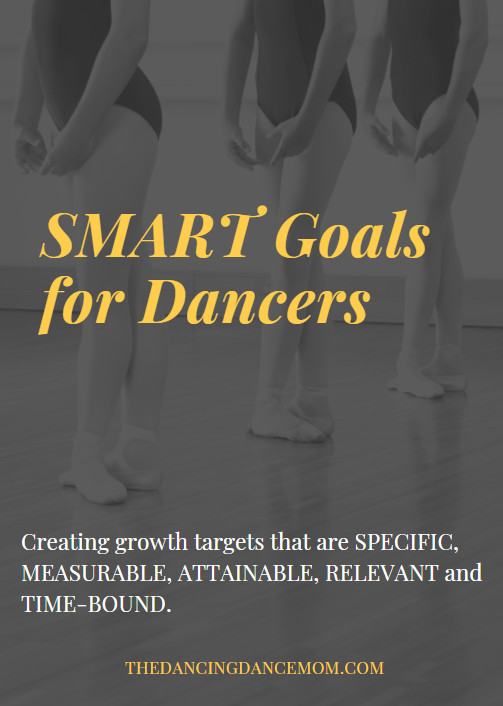 Dancer setting SMART Goals