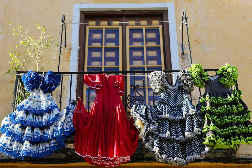 Traditional Flamenco Dresses in Malaga