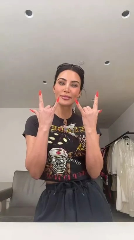 Kim Kardashian took part in a dance trend, and some people did not approve