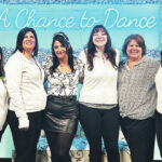 Jenna Lombardo, owner/director of A Chance to Dance Studio, is shown with her staff. Left to right: Sabrina Ankenbrand, Kim Lombardo, mother/business manager, Jenna Lombardo, owner/director, K-Lynn Rostkowski, media manager, Melanie Yozwiak, Jamie Lombardo, sister. Submitted photo