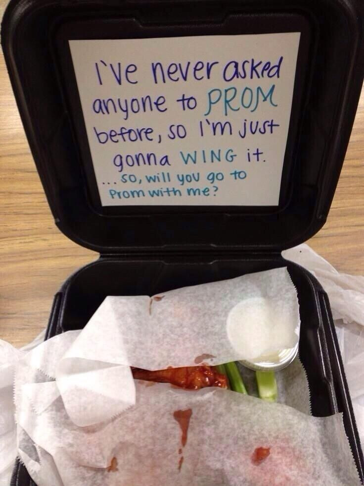 Sadie Hawkins Wings Invitation