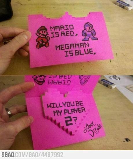 Sadie Hawkins Mario Gamer Invitation