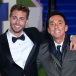 Bruno Tonioli and Jason Schanne at a film premiere, showcasing their long-term relationship with private moments.