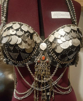 Base bra for belly dance