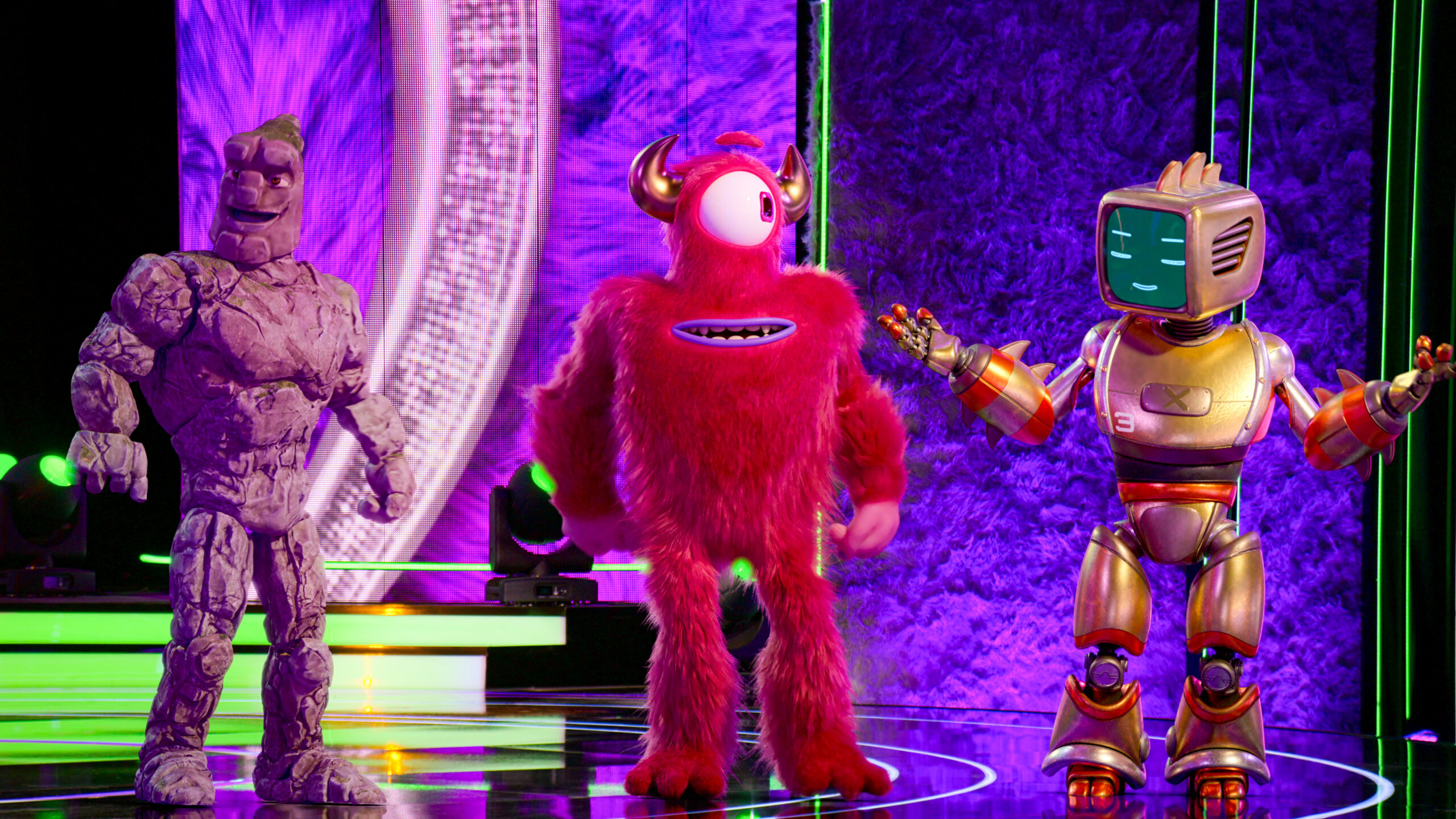 Dance Monsters superheroes