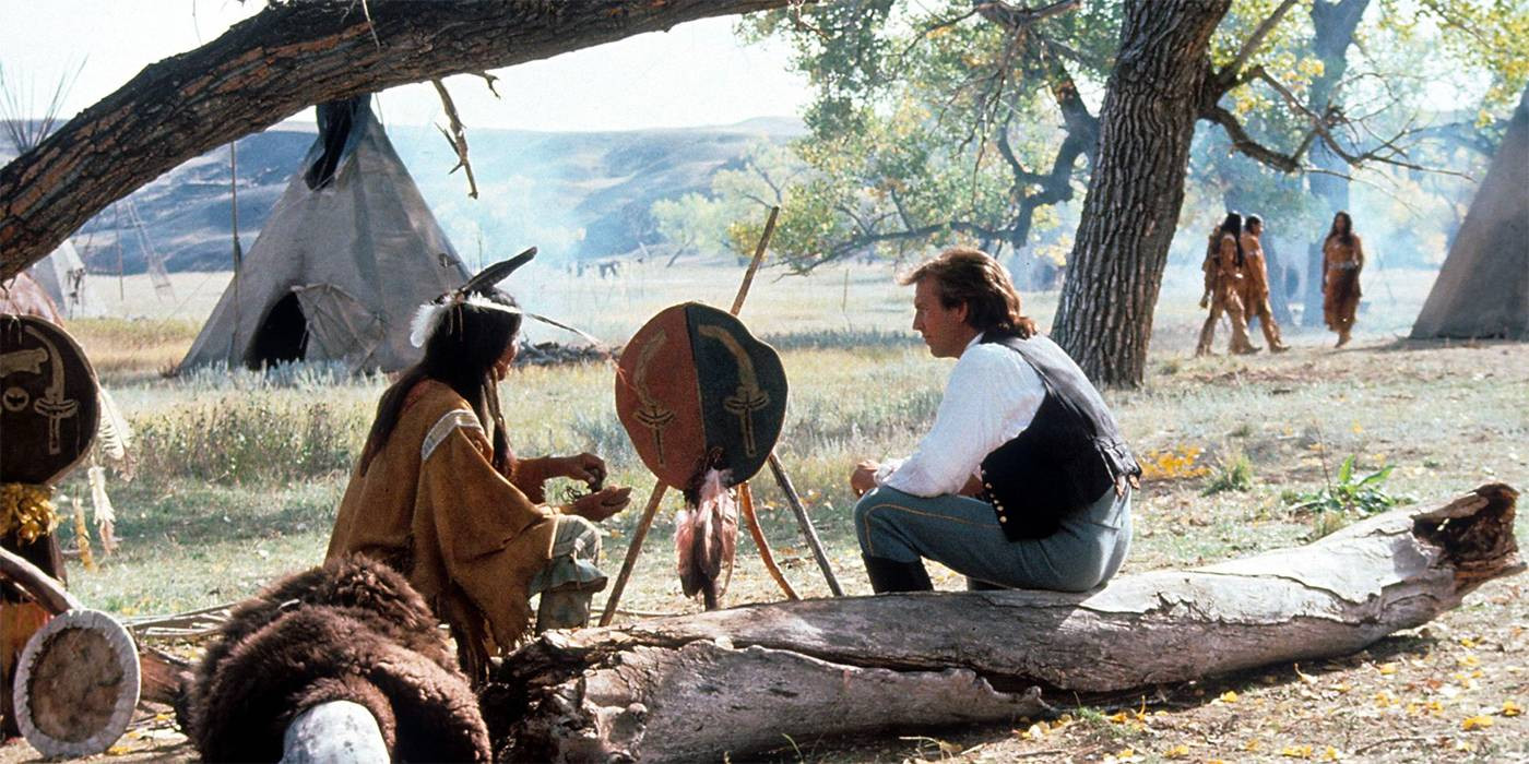 Kevin Costner Dances With Wolves