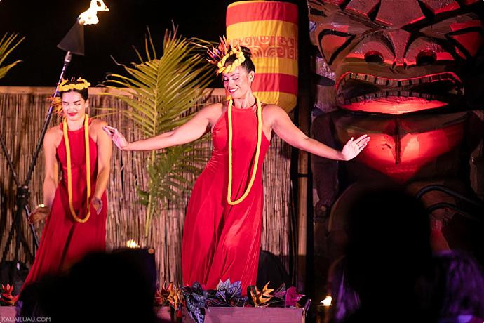 A Hula ʻAuana Performance Showcasing Modern Costumes and Musical Instruments