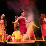 Hula Dancer in Traditional Dress Reflecting the Essence of Hawaiian Storytelling Through Movement