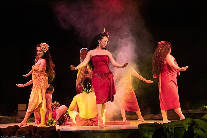 Hula Dancer in Traditional Dress Reflecting the Essence of Hawaiian Storytelling Through Movement