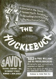 Hucklebuck ad