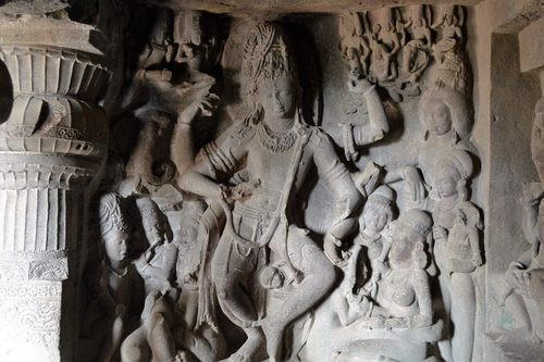 Nataraja statue symbolizing creation and destruction