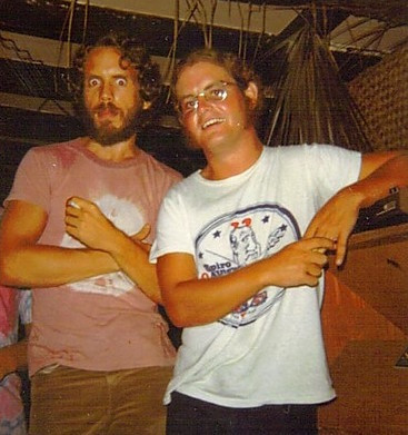 Sherman Kelly, left, and Larry Hoppen, who would go on to form the band Orleans.