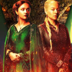Rhaenyra Targaryen stands resolute, symbolizing her determination in the Dance of the Dragons