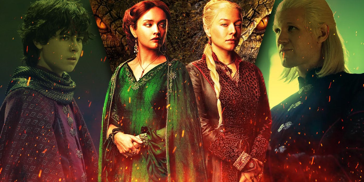 Rhaenyra Targaryen stands resolute, symbolizing her determination in the Dance of the Dragons